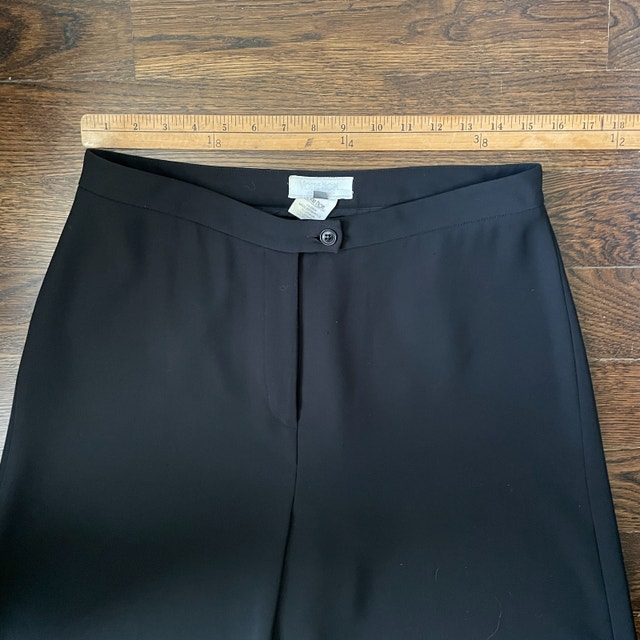 Votre Nom Super Wide Leg High Rise Black Dress Pants - Size 12 - photo 5