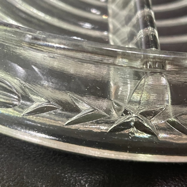 Vintage Anchor Hocking Glass Manhattan Style Platter - photo 4