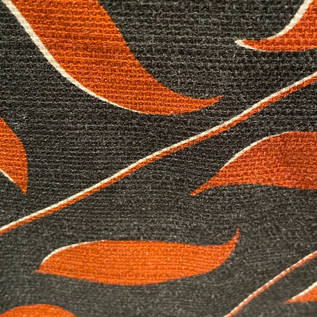Dorothee Schumacher Wrap Black and Orange Wrap Mini Skirt -Large - photo 5