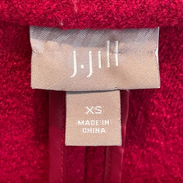 J.Jill Blazer Jacket Red Wool blend-Size XS - photo 3
