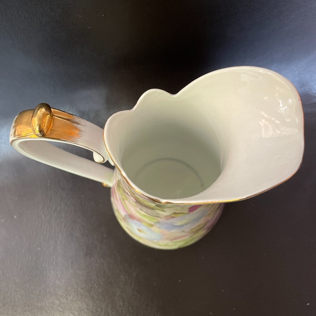 Skye McGhie Porcelain Pitcher-Morning Glory- 9” - photo 4