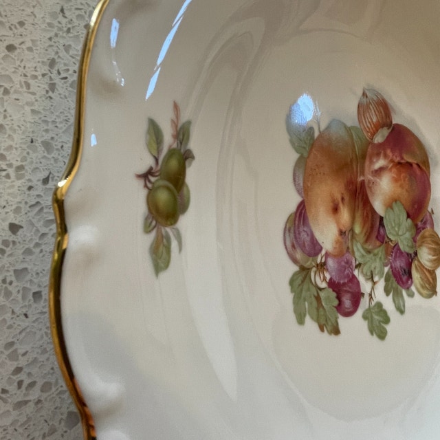 Vintage 70s Bavaria Schumann Arzberg Fruit serving Platter Plate - photo 2