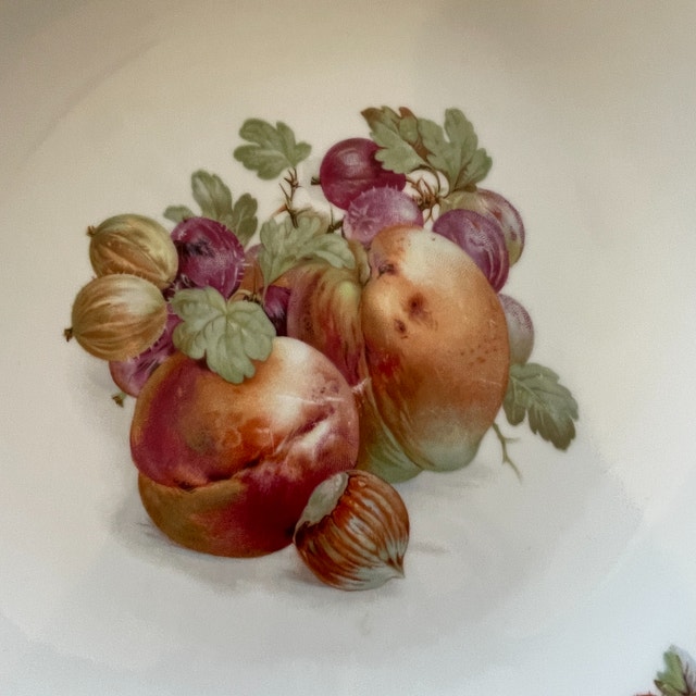 Vintage 70s Bavaria Schumann Arzberg Fruit serving Platter Plate - photo 3