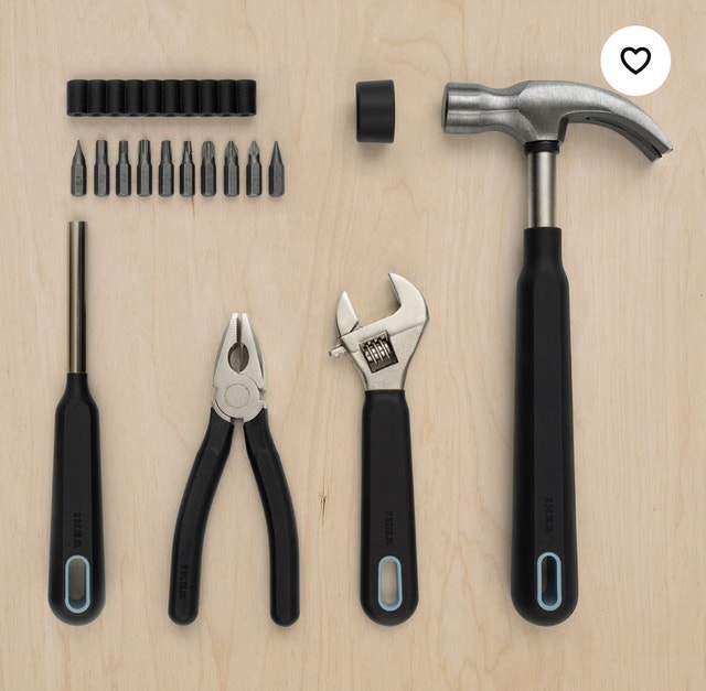TRIXIG 15 piece tool set IKEA - photo 2