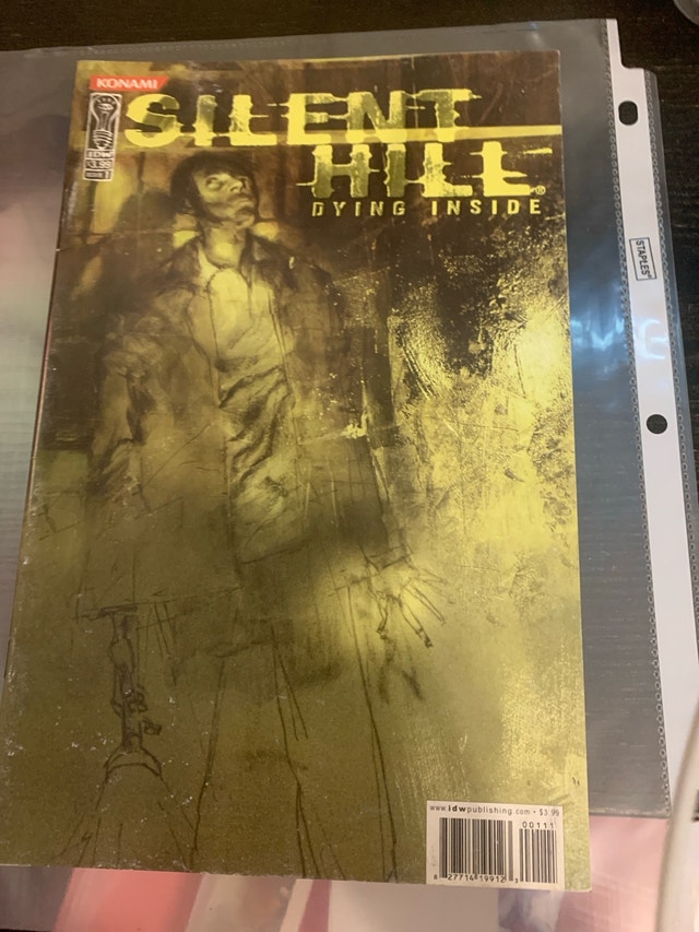 Silent Hill: Dying Inside Comic Book
