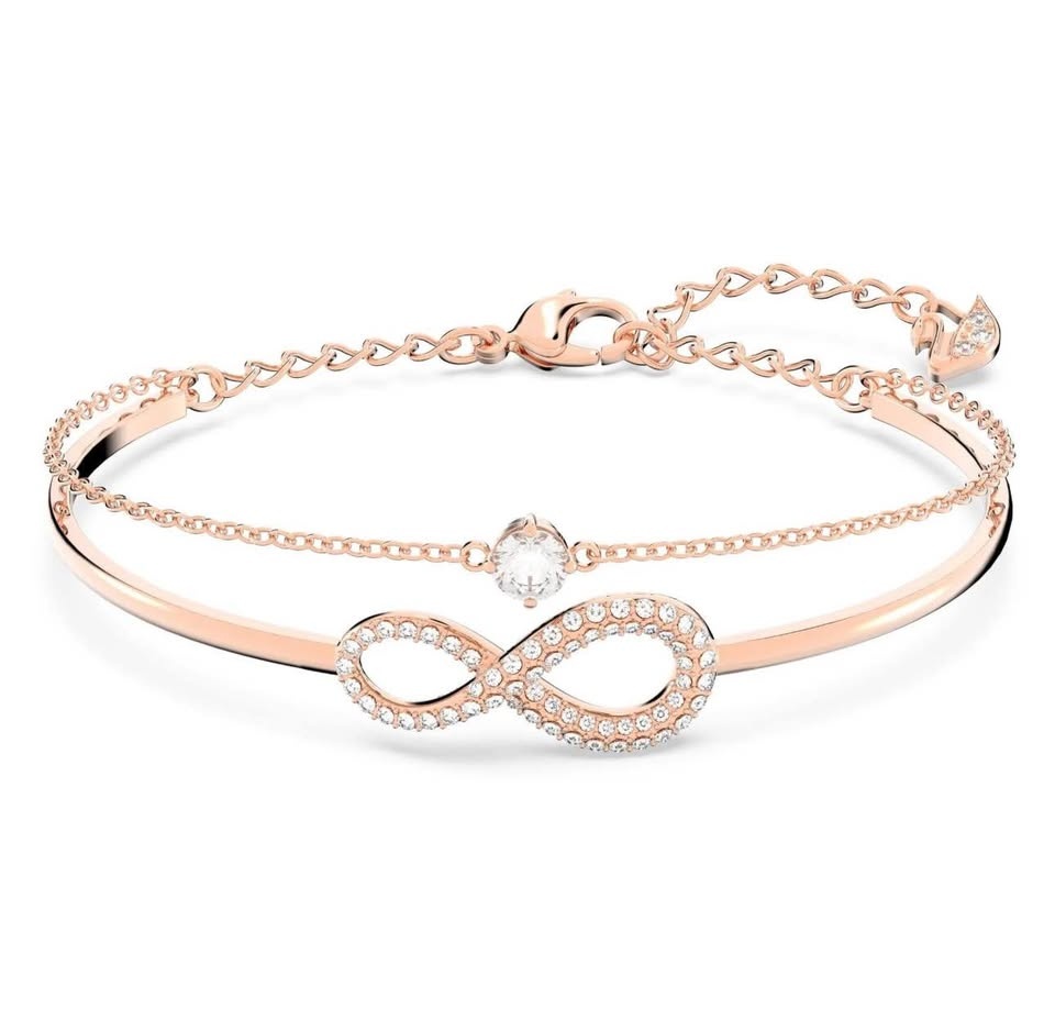 Swarovski Infinity Bangle - photo 3