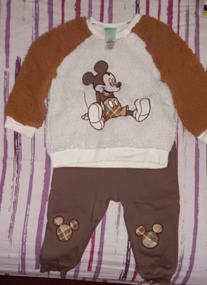 18 Months Mickey Mouse Sweatsuit $5