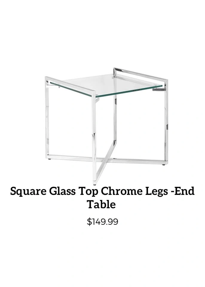 3-Piece Glass Top Table Set - photo 3