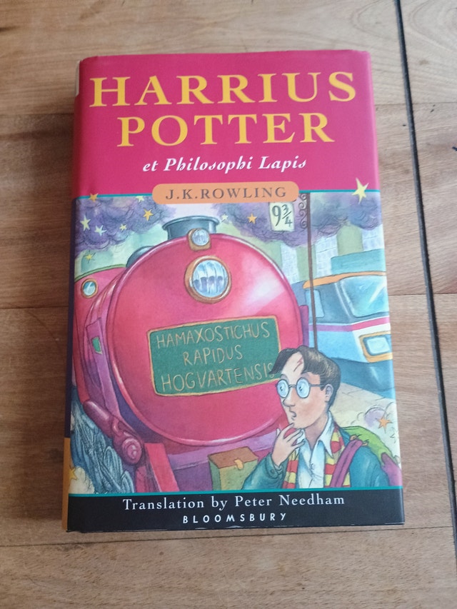 First Edition Harrius Potter - Harry Potter in Latin