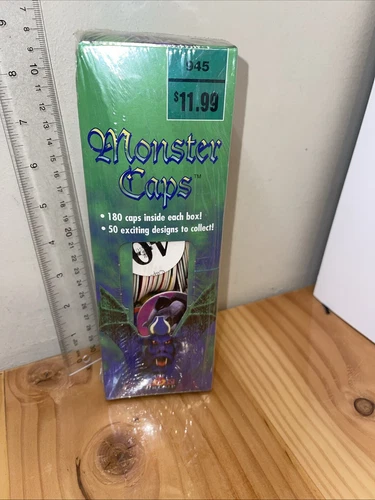 1995 Fun Group Monster Caps (Pogs) Sealed