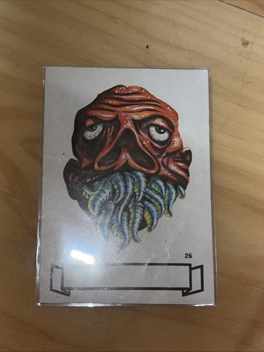 UGLY MONSTER STICKERS - Topps 1966 U.S.A. vintage #26 - photo 2