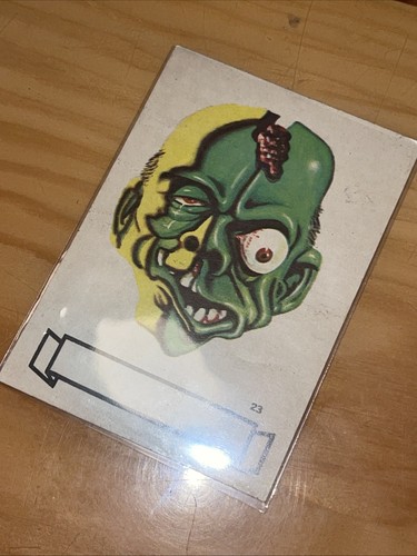 UGLY MONSTER STICKERS - Make Your Own Name - Topps 1966 - photo 3