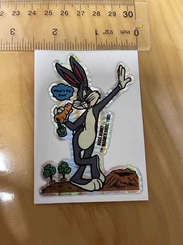 Vintage Stickers 80s LOONEY TUNES BUGS BUNNY VTG 1985 - photo 4