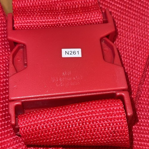 Lot Of 3 American Tourister Luggage strap Red 2" x 73" - photo 3