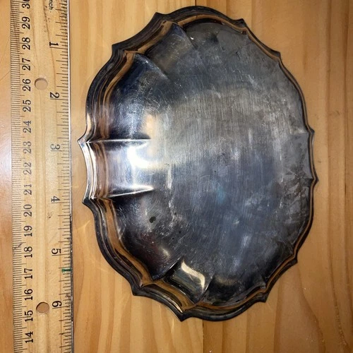 Chippendale Silver Candy Trinket Dish 7”x6” - photo 3