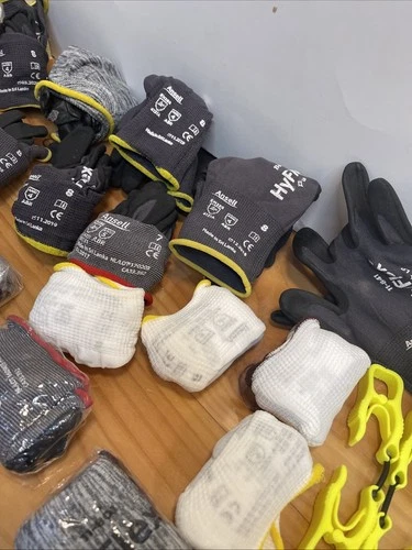 24++ Pairs Ansell HyFlex Gloves Various Sizes/Colors - photo 5