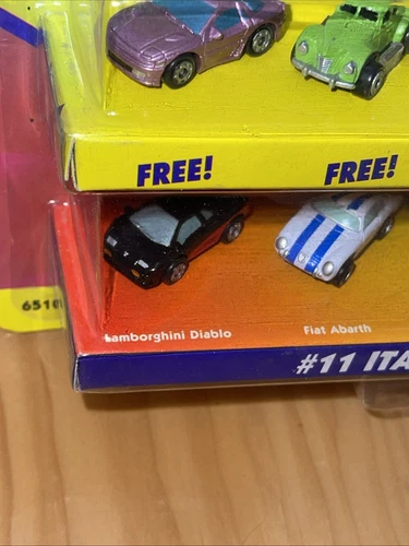 Micro Machines, #11 ITALIAN SPORTSTERS W/5 Bonus Cars - photo 5