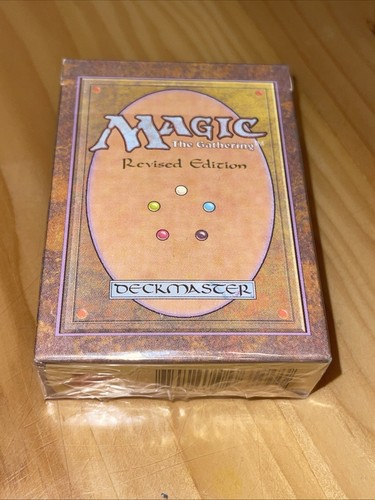 MTG Revised Edition Starter Deck box & 60 lands - photo 2