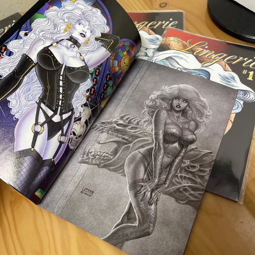 (5) Lady Death Lingerie #1 Chaos Comics LOT OF 5 - photo 4