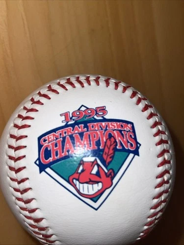 Cleveland Indians 1995 Division Champs Commemorative Baseball Ba - photo 2
