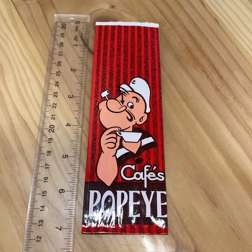 Vintage Cafe’s POPEYE Coffee Bag Paper Sack Unused
