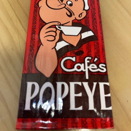 Vintage Cafe’s POPEYE Coffee Bag Paper Sack Unused - photo 2