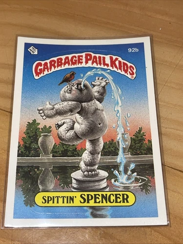 1986 Topps Garbage Pail Kids GPK Series 3 # 92b Spencer