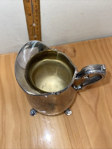 Vintage Silver Creamer Joanne Webster & Wilcox 7204 - photo 4