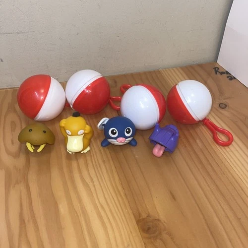 Vintage 1999 Burger King Pokemon Toy lot (4)