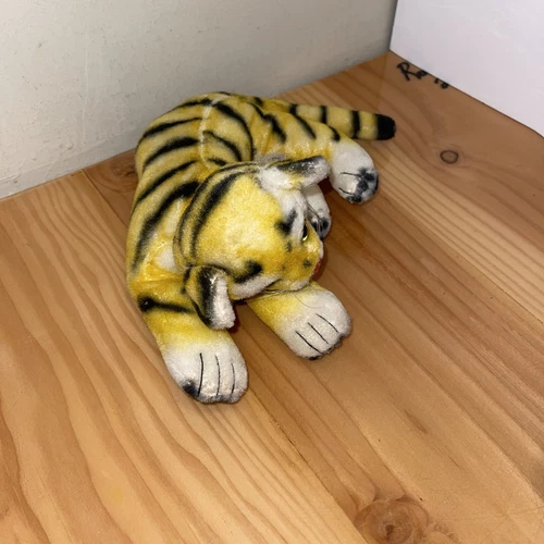 SWEET VINTAGE DAKIN DREAM PET TIGER CUB PLUSH MOHAIR 8" - photo 2