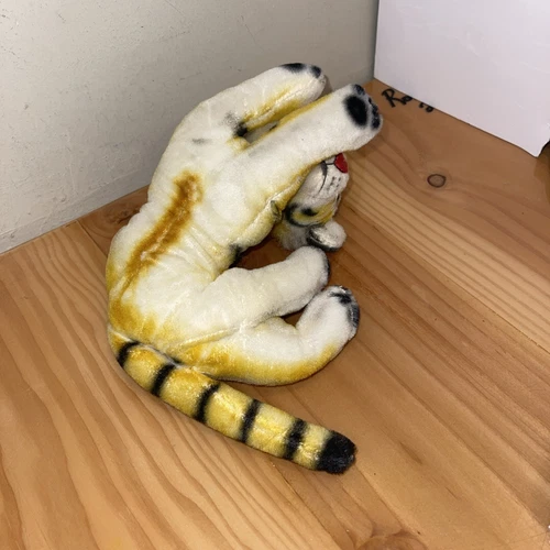 SWEET VINTAGE DAKIN DREAM PET TIGER CUB PLUSH MOHAIR 8" - photo 5