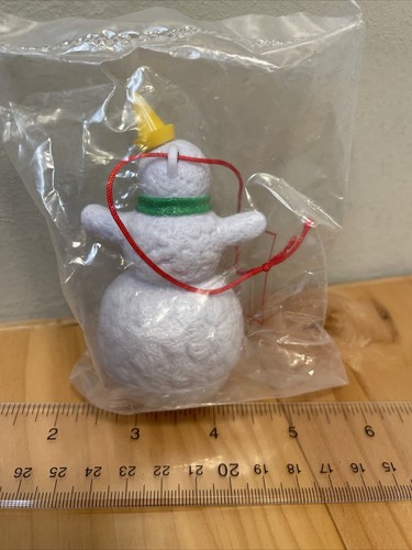 Jack in the Box Snowman Christmas Ornament 1995 NOS - photo 2