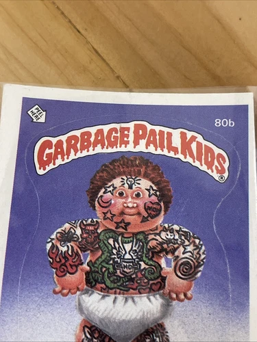 1985 Topps Garbage Pail Kids GPK Series 2 #80b - photo 2