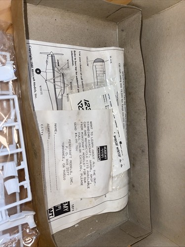 MINICRAFT PIPER SUPER CUB-PA18 Airplane Kit Open Box - photo 4