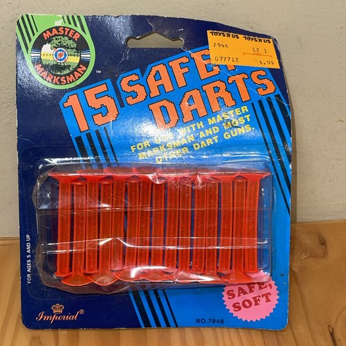 Vintage 90s 1992 Imperial Toy Soft Darts New NIP
