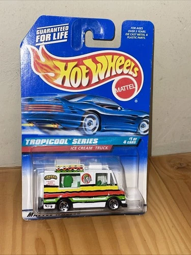 Hot Wheels TROPICOOL Ice Cream Truck #693 1998 - New