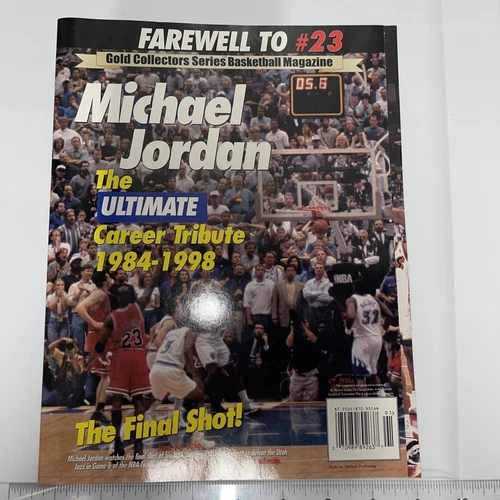 MICHAEL JORDAN - 1999 Farewell to #23 - Gold Collectors Series - photo 2
