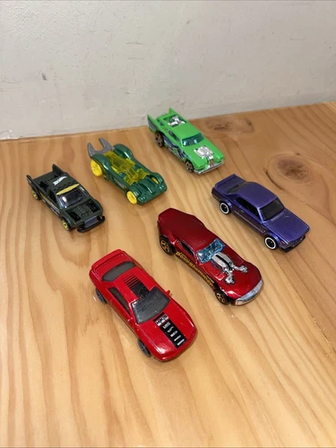 Hot Wheels Toy Car Lot Of 6 Cars