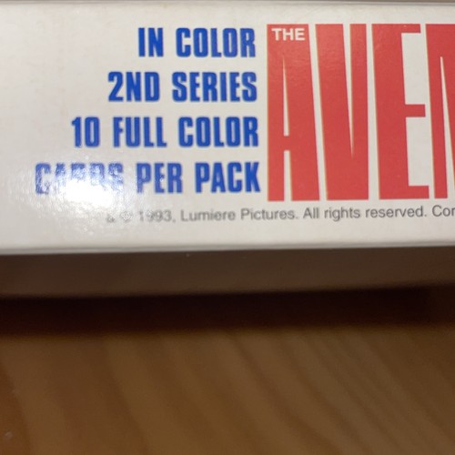 Avengers Trading Cards 1993 Cornerstone - photo 3