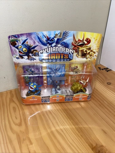 Skylanders Giants Pop Fizz Whirlwind Trigger Happy 3 Pack