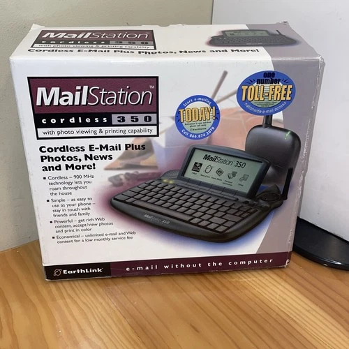 Vintage EarthLink MailStation Standard 150 In Box 90s Email Retr