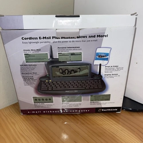 Vintage EarthLink MailStation Standard 150 In Box 90s Email Retr - photo 2