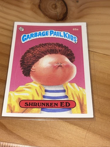 1985 Topps Garbage Pail Kids GPK Series 2 # 65a Shrunken Ed