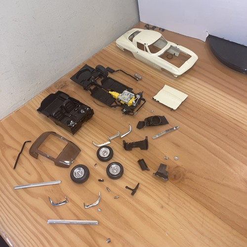 Vintage Car Model Junkyard Odd Lot Corvette Vintage