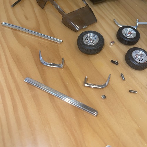 Vintage Car Model Junkyard Odd Lot Corvette Vintage - photo 2