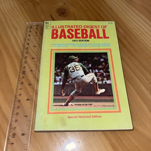 Illustrated Digest Of Baseball 1972 Edition