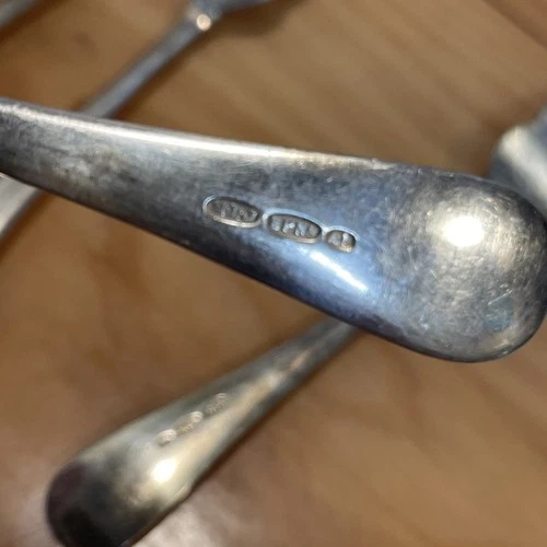 Antique Silver Plate Fork Set - photo 4