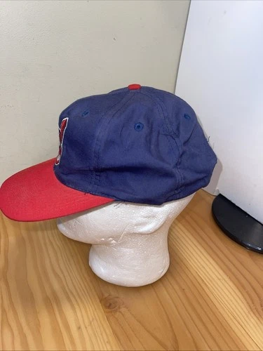 Vintage Cleveland Indians Logo 7 Hat Snapback Two Tone - photo 2