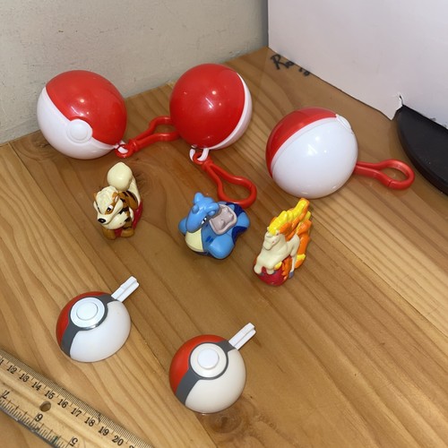 POKÉMON 1999 Burger King Launchers Lot Of 3