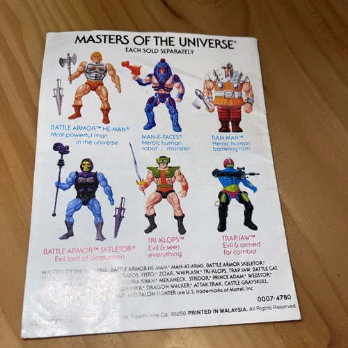 1984 Masters Of The Universe MOTU Mini Comic - The Obelisk - photo 2